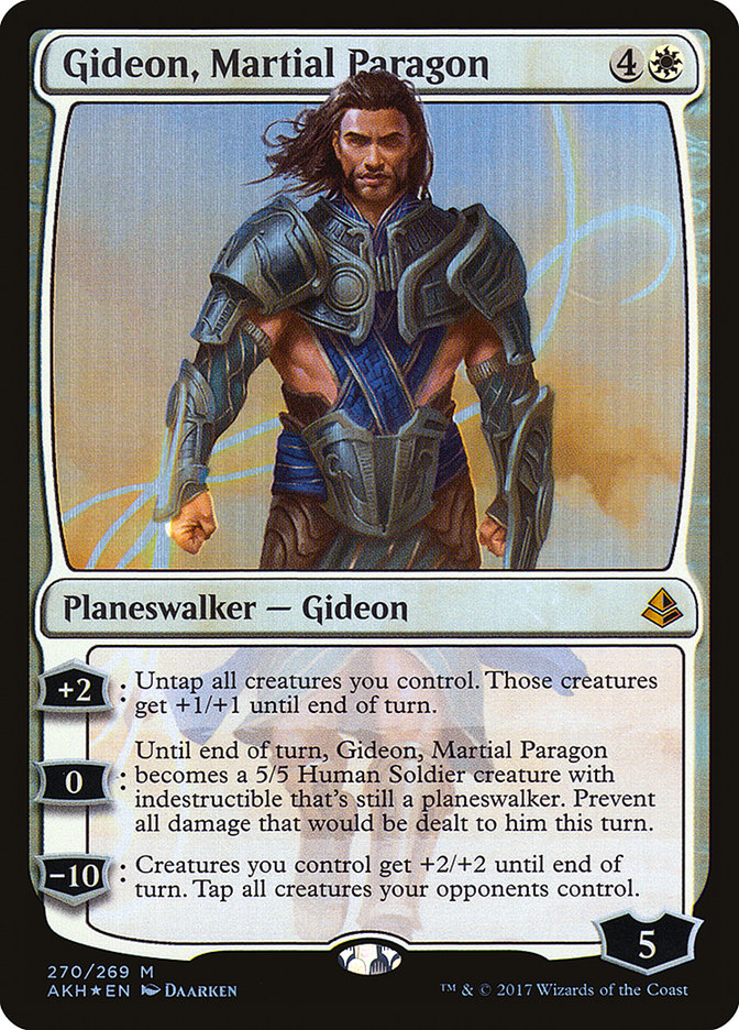 Gideon, Martial Paragon