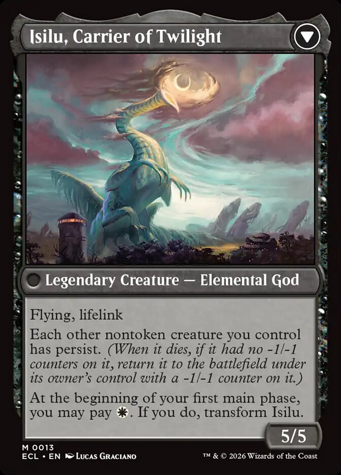 Eirdu, Carrier of Dawn // Isilu, Carrier of Twilight