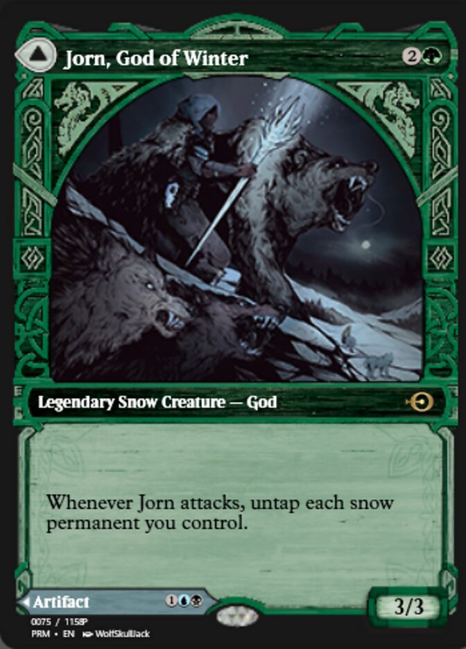 Jorn, God of Winter // Kaldring, the Rimestaff