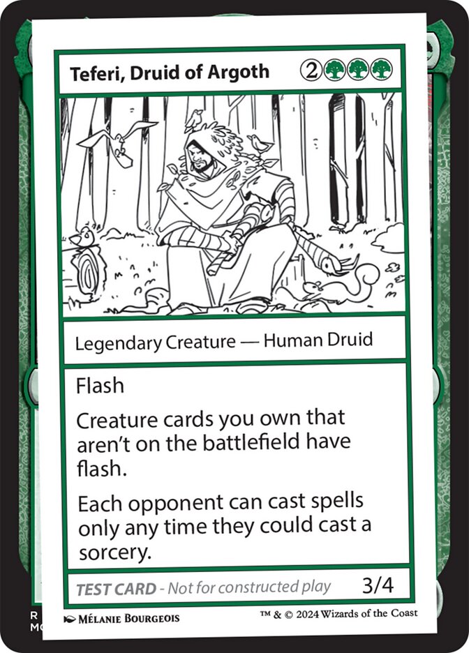 Teferi, Druid of Argoth