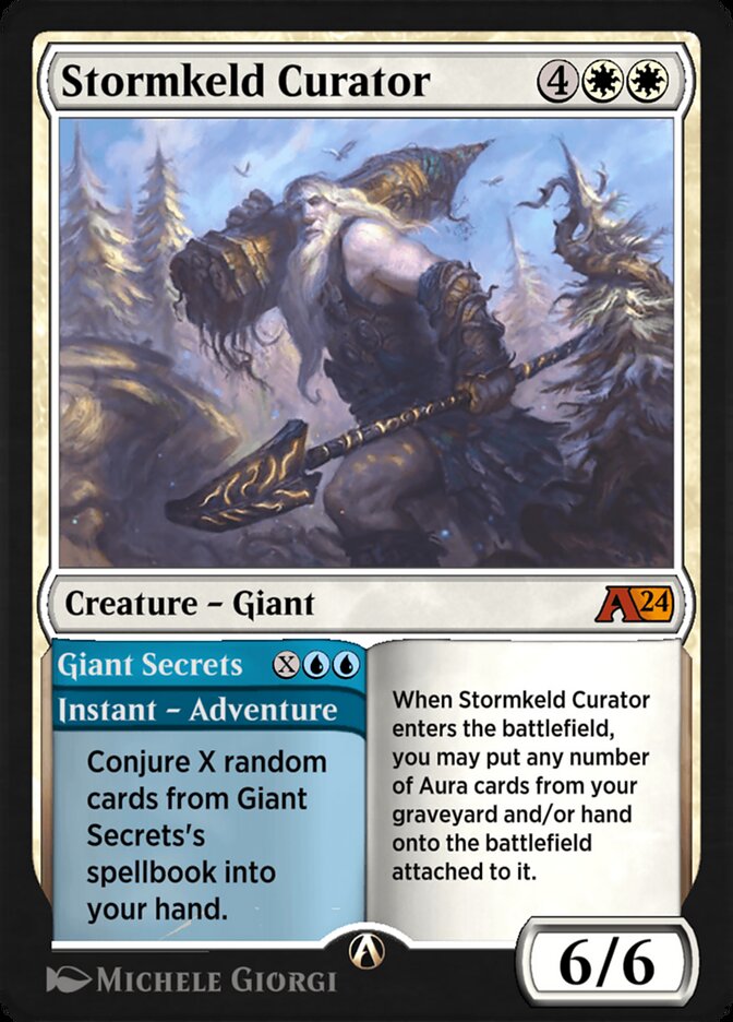 Stormkeld Curator // Giant Secrets