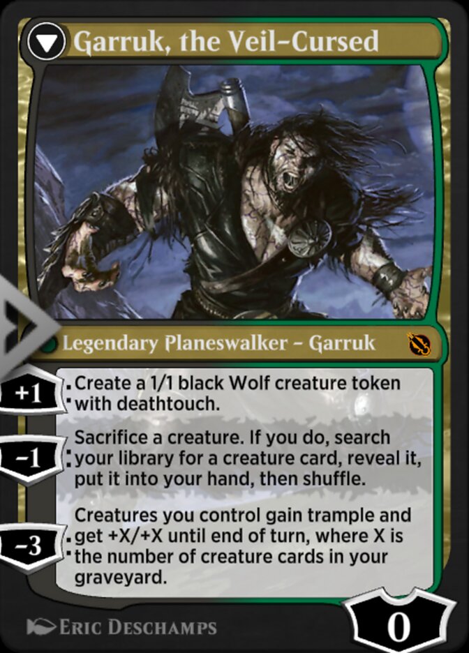 Garruk Relentless // Garruk, the Veil-Cursed