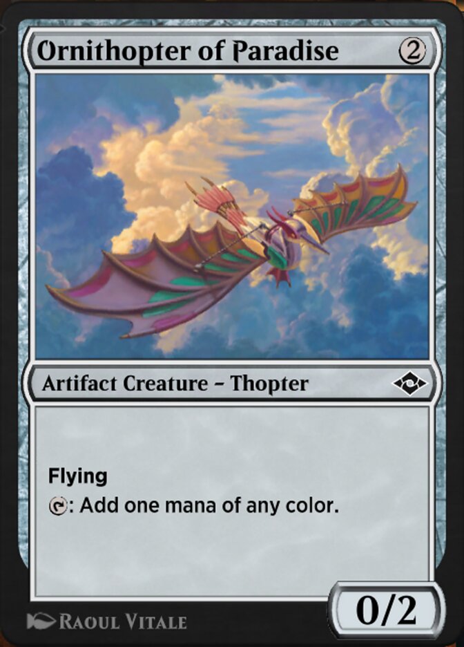 Ornithopter of Paradise