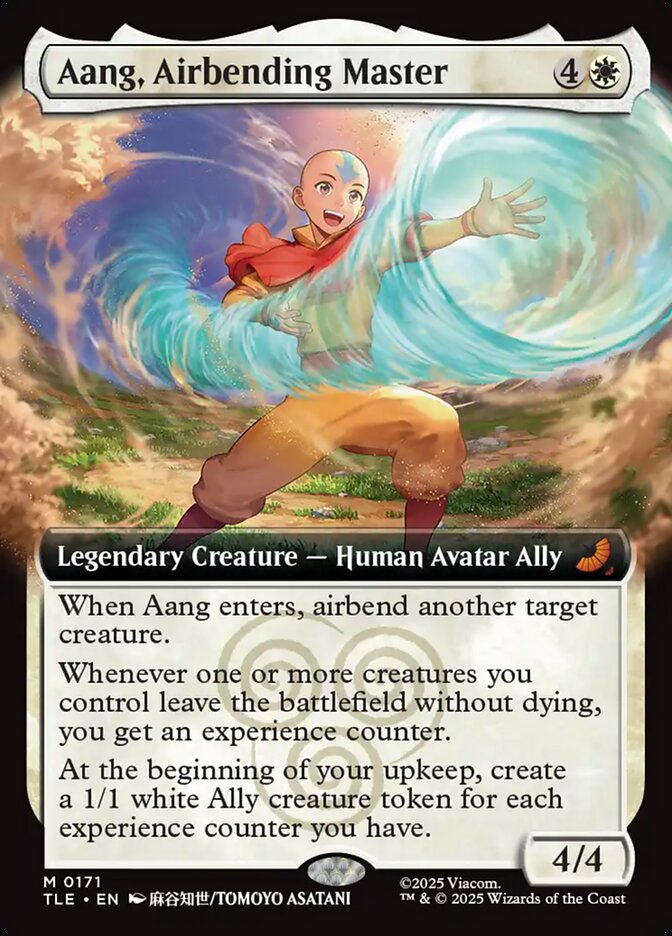 Aang, Airbending Master
