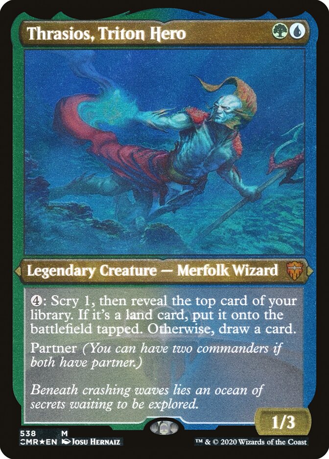 Thrasios, Triton Hero