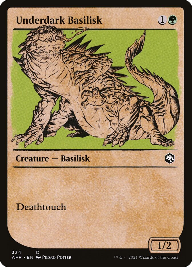 Underdark Basilisk