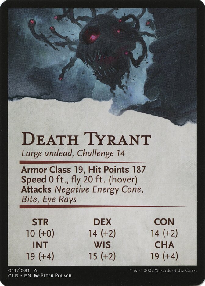 Ghastly Death Tyrant // Ghastly Death Tyrant