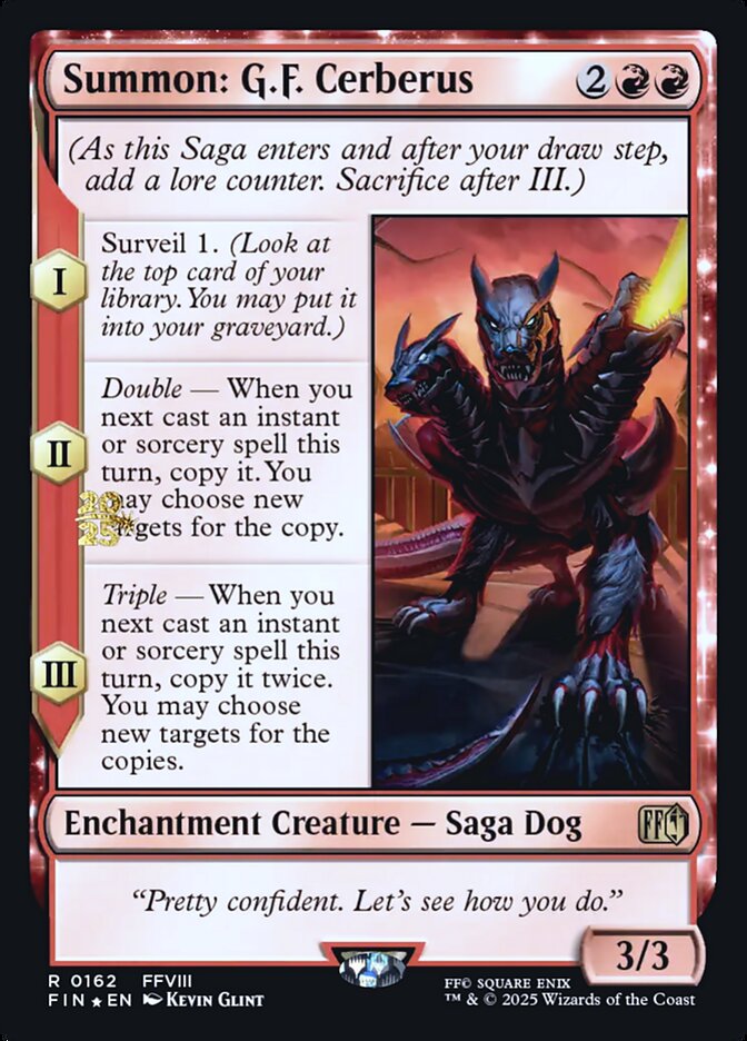 Summon: G.F. Cerberus