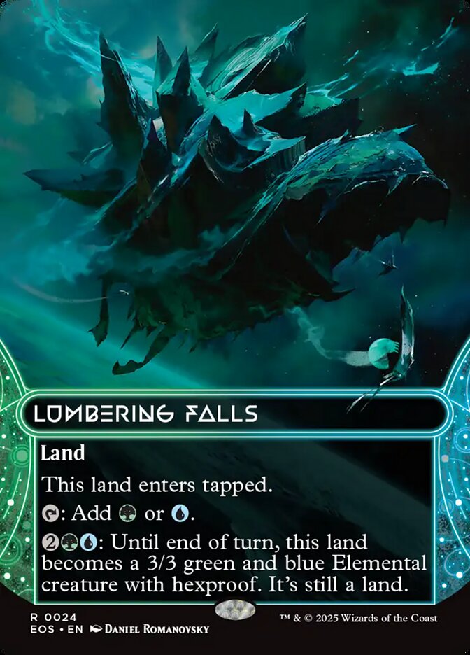 Lumbering Falls