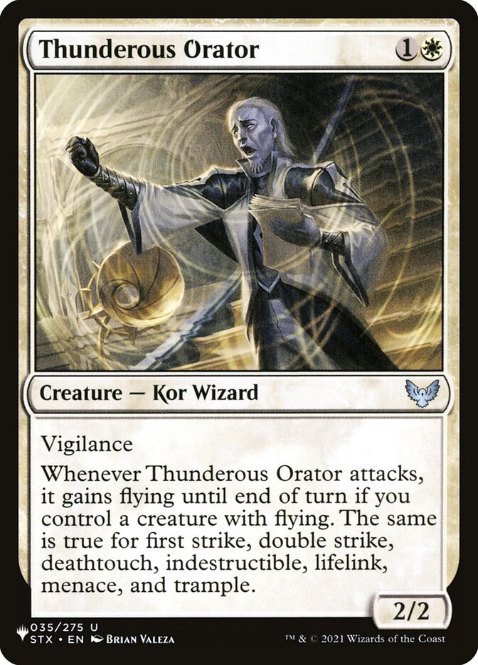 Thunderous Orator