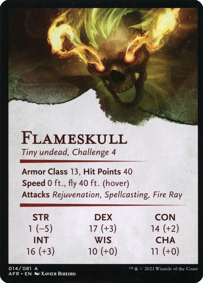 Flameskull // Flameskull