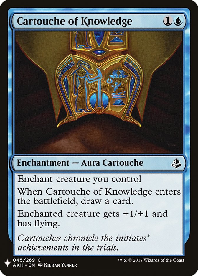 Cartouche of Knowledge