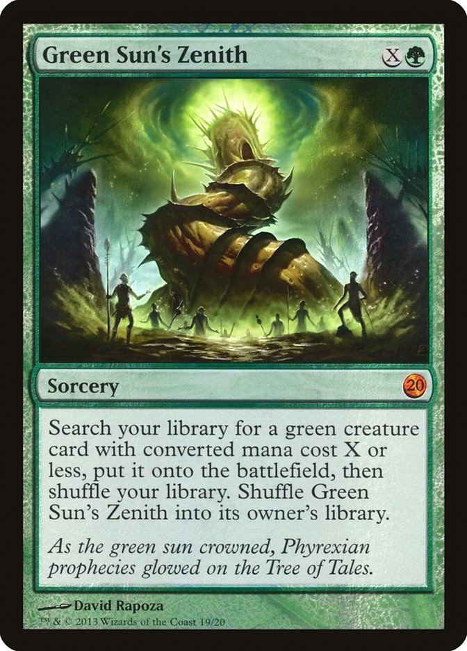 Green Sun's Zenith