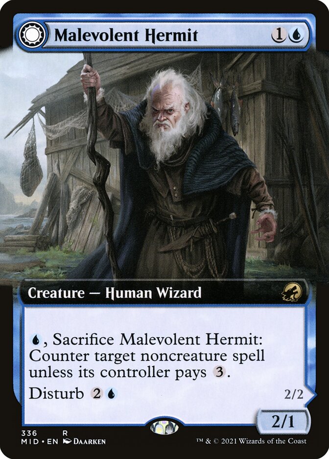 Malevolent Hermit // Benevolent Geist