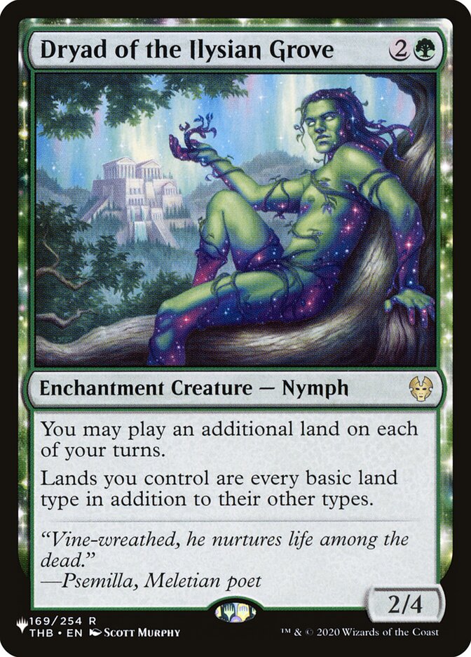 Dryad of the Ilysian Grove