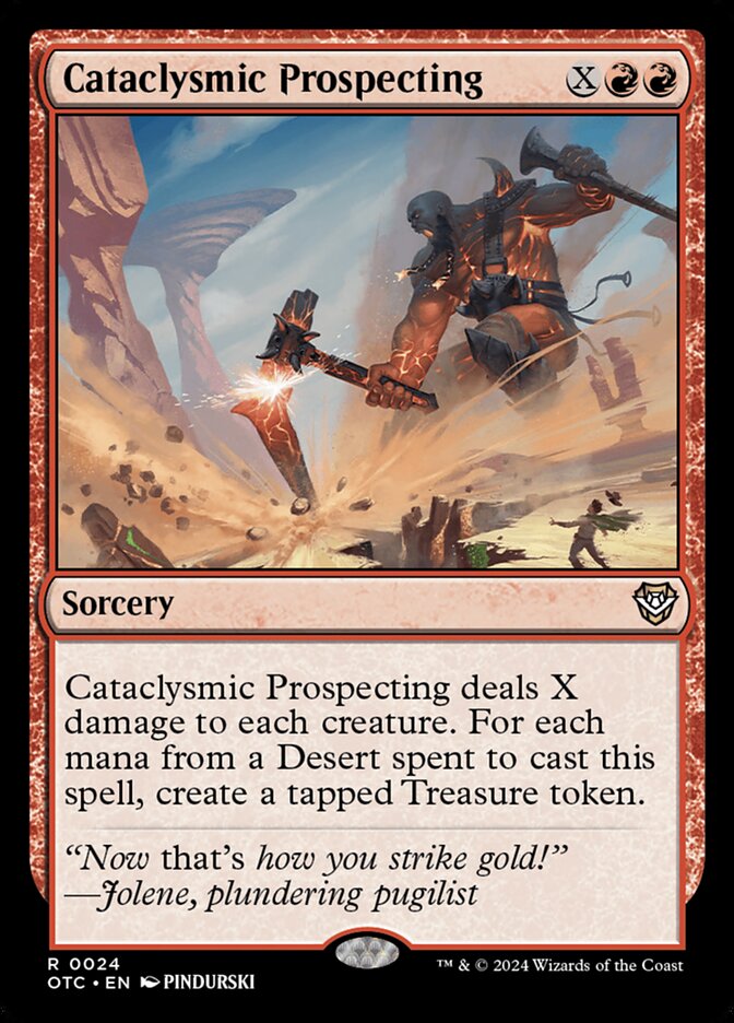 Cataclysmic Prospecting