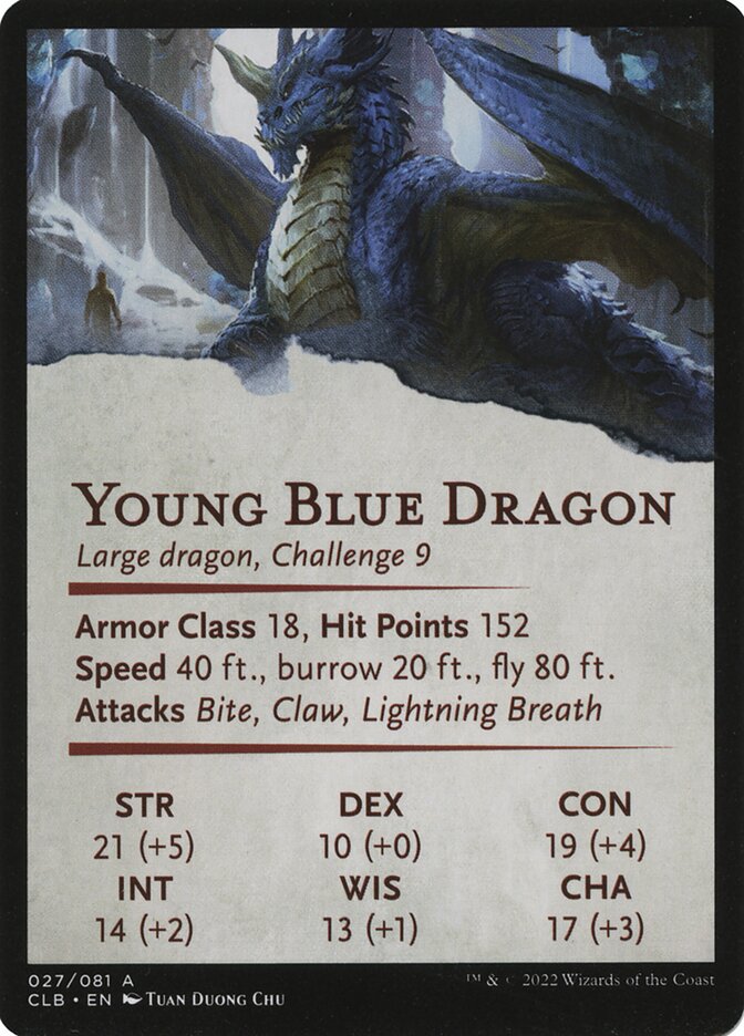 Young Blue Dragon // Young Blue Dragon