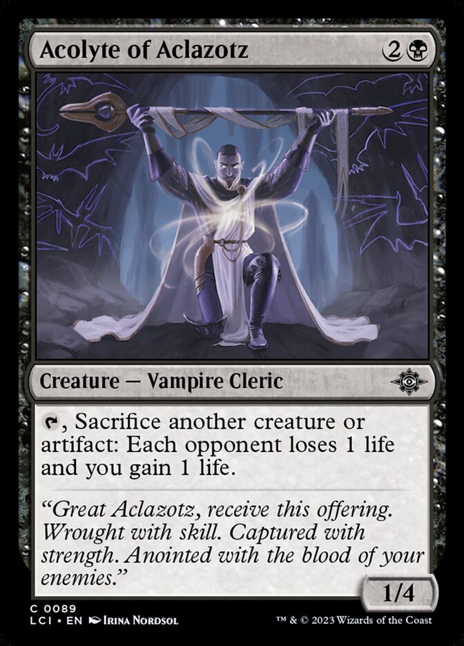 Acolyte of Aclazotz