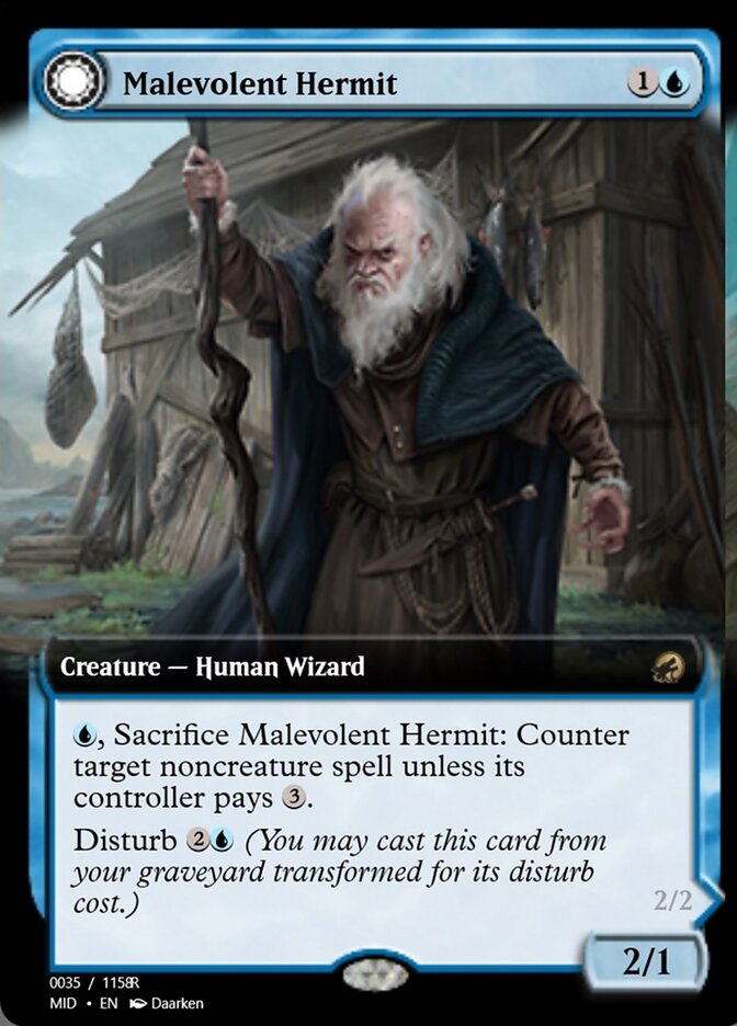 Malevolent Hermit // Benevolent Geist