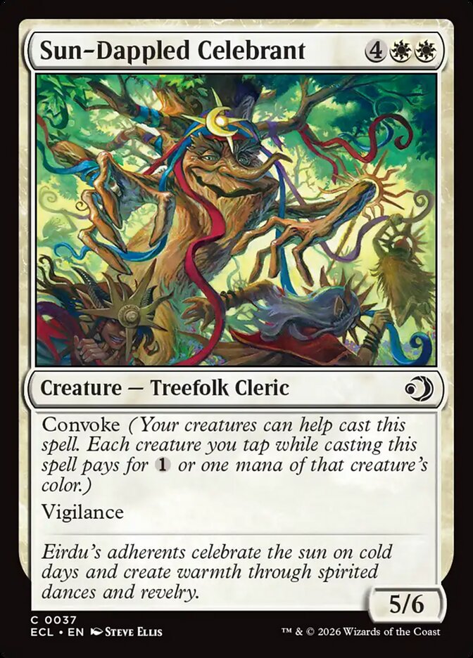 Sun-Dappled Celebrant