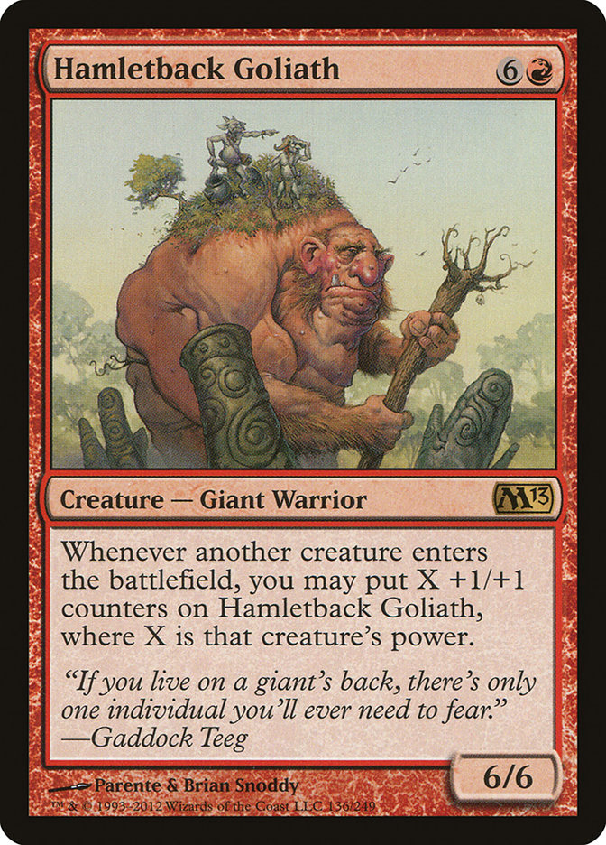 Hamletback Goliath