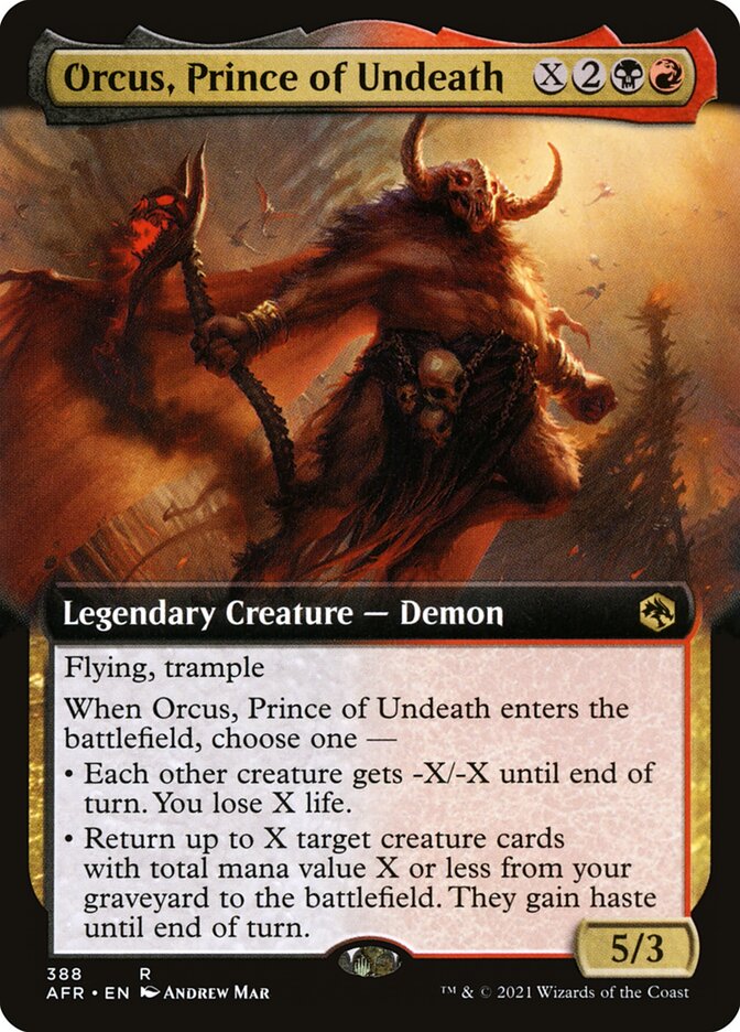 Orcus, Prince of Undeath