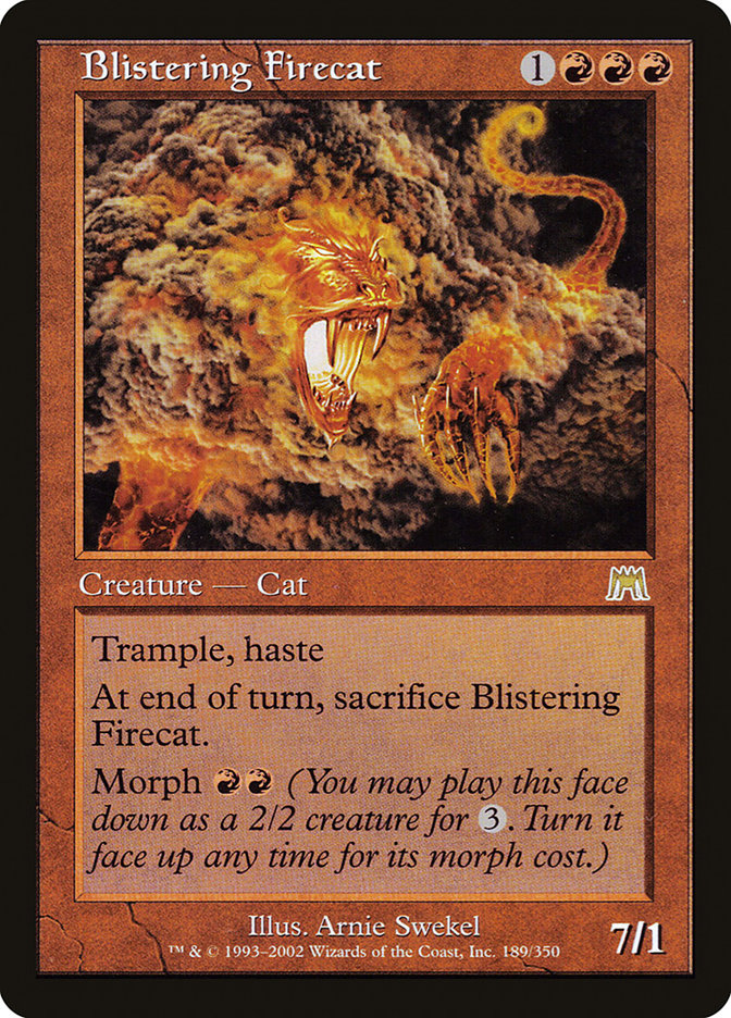 Blistering Firecat