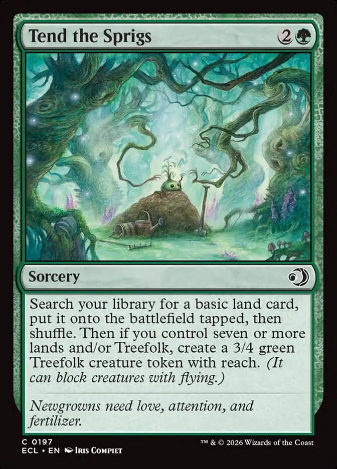 Tend the Sprigs