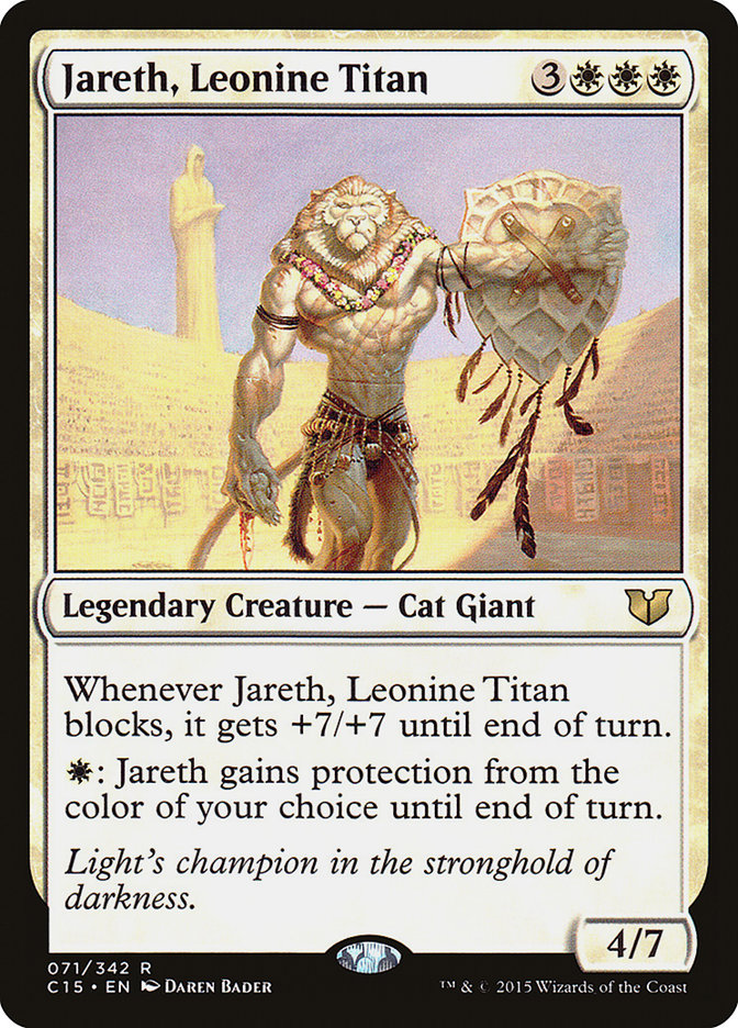 Jareth, Leonine Titan