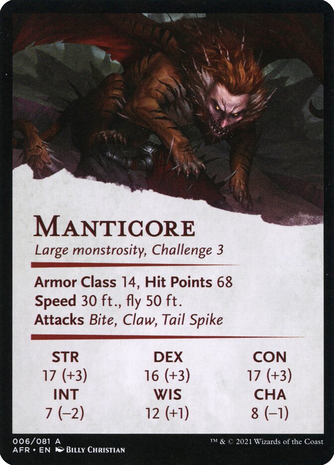 Manticore // Manticore