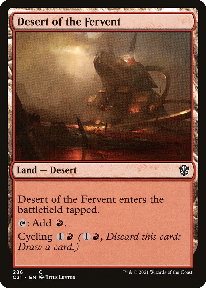 Desert of the Fervent