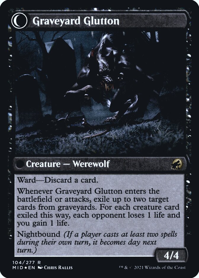 Graveyard Trespasser // Graveyard Glutton