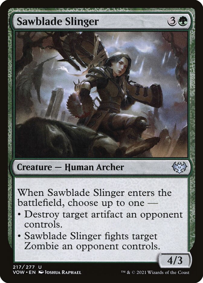 Sawblade Slinger