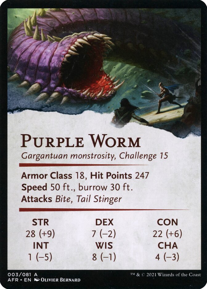 Purple Worm // Purple Worm