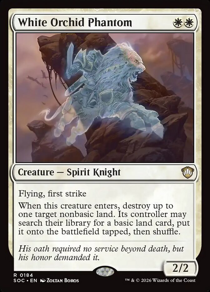 White Orchid Phantom