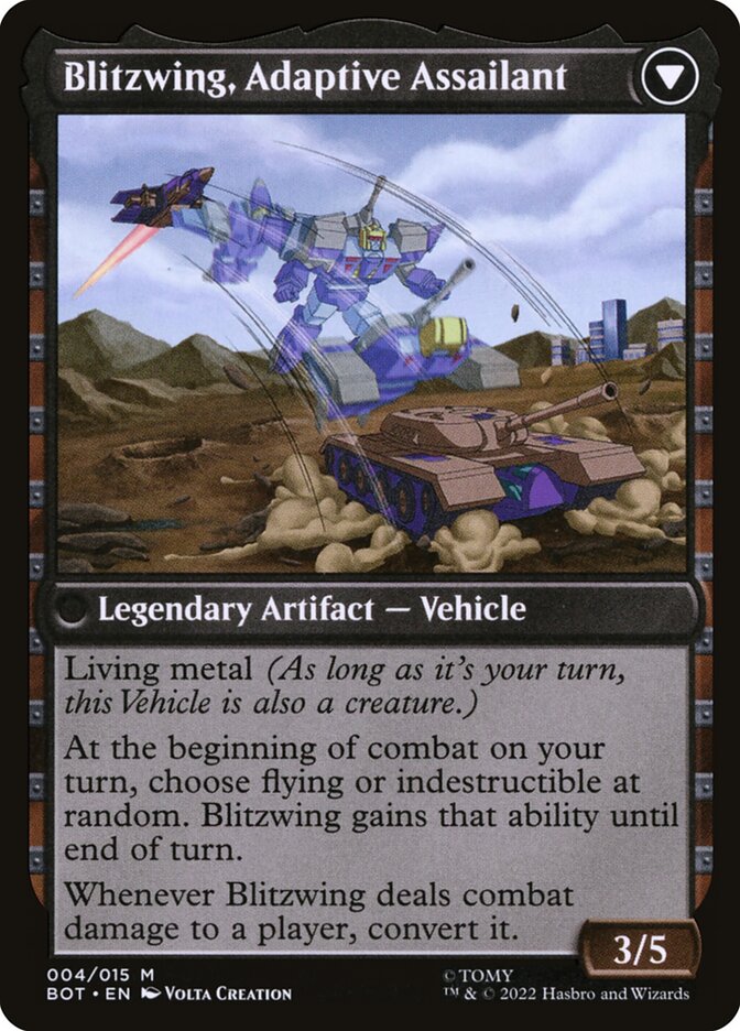 Blitzwing, Cruel Tormentor // Blitzwing, Adaptive Assailant