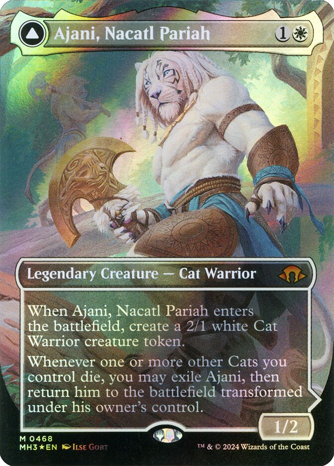 Ajani, Nacatl Pariah // Ajani, Nacatl Avenger