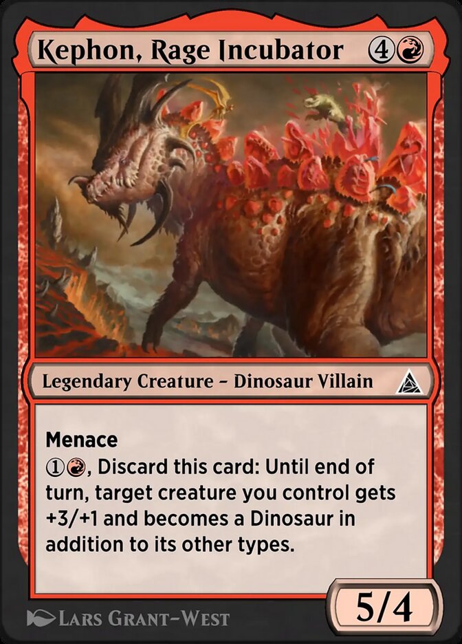 Stegron the Dinosaur Man