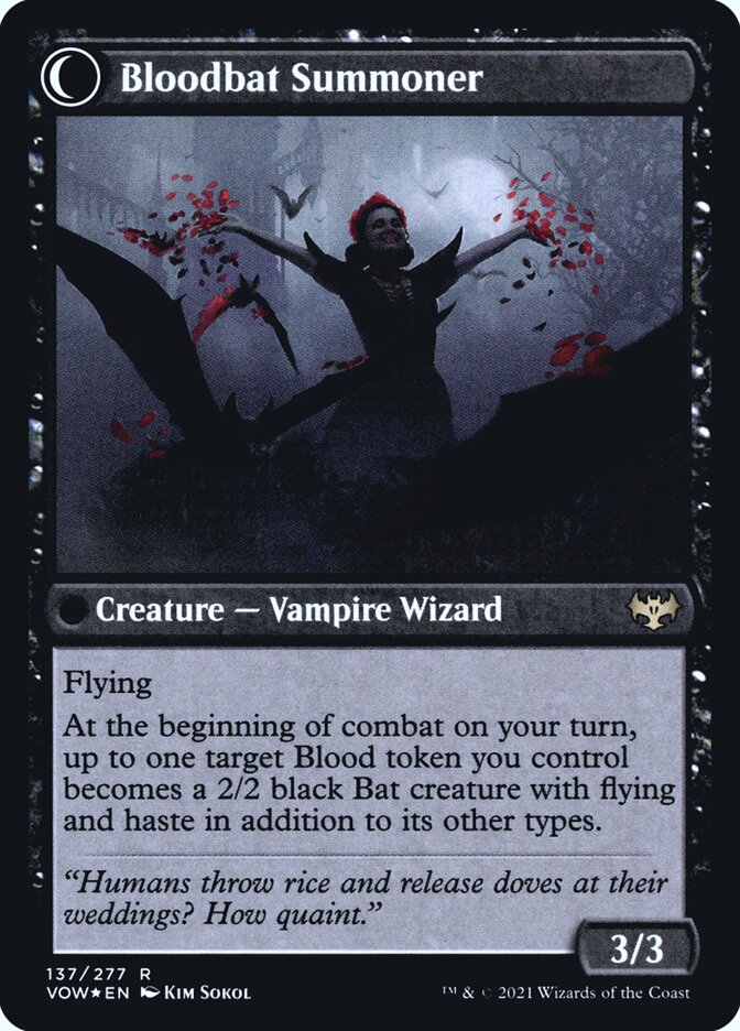 Voldaren Bloodcaster // Bloodbat Summoner