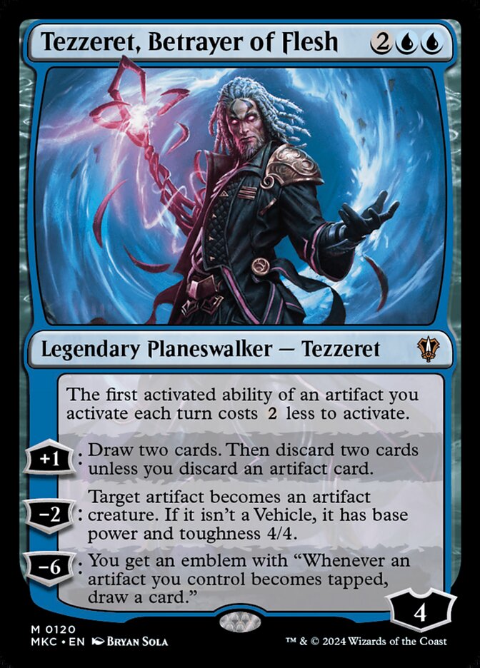 Tezzeret, Betrayer of Flesh