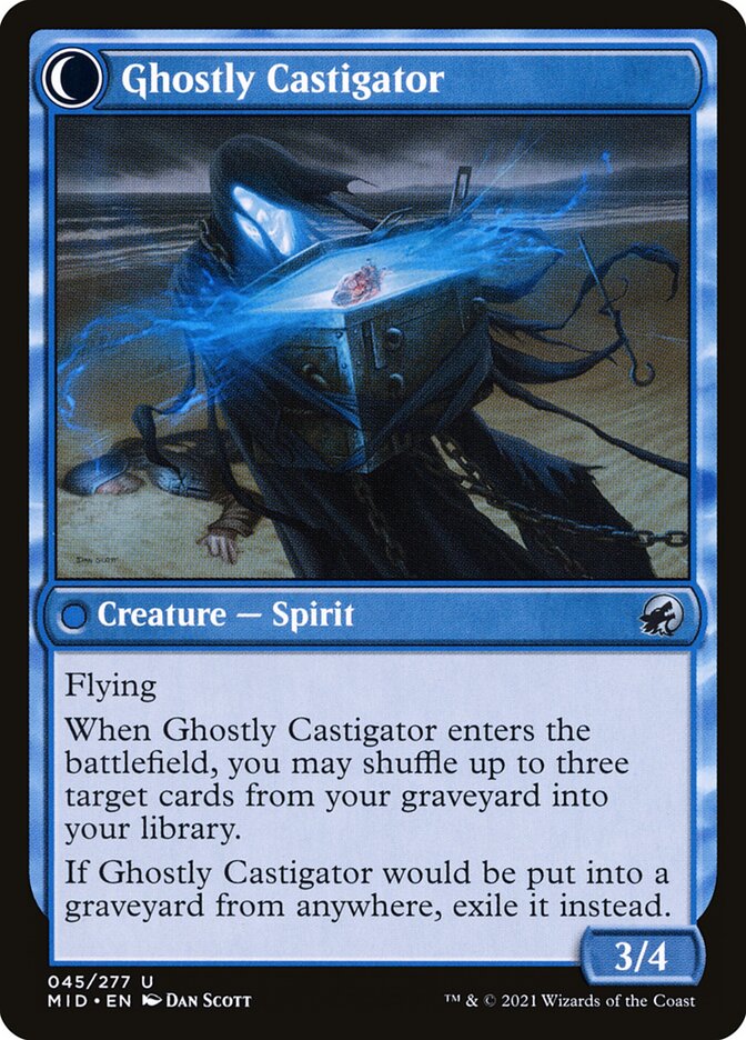 Covetous Castaway // Ghostly Castigator