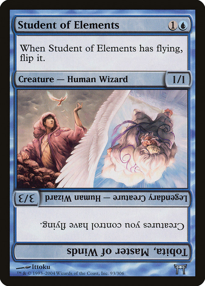 Student of Elements // Tobita, Master of Winds