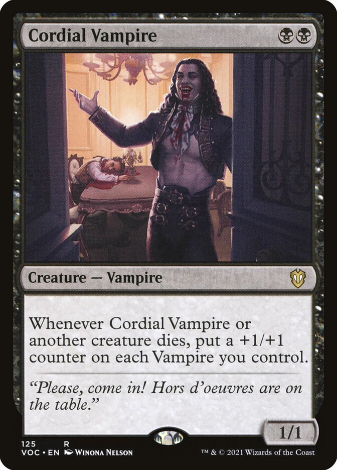 Cordial Vampire