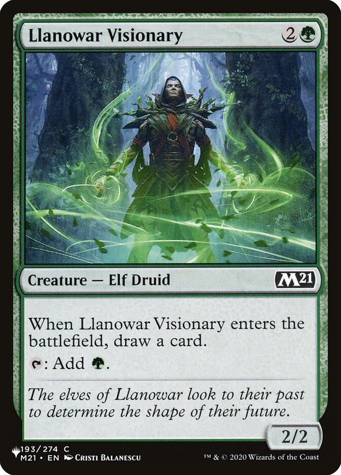 Llanowar Visionary