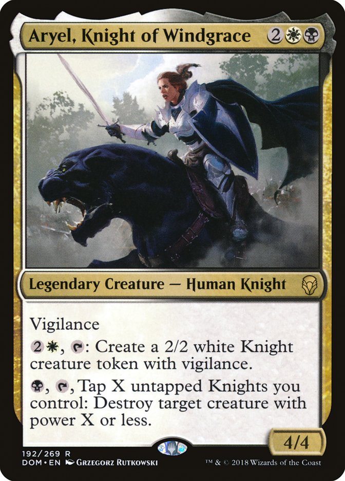 Aryel, Knight of Windgrace