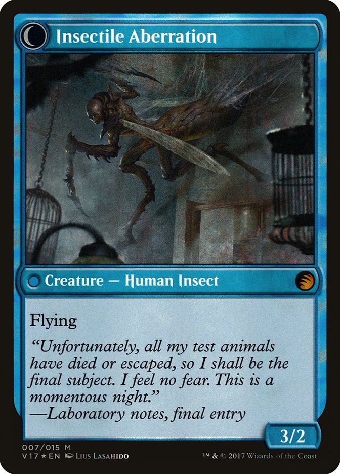 Delver of Secrets // Insectile Aberration