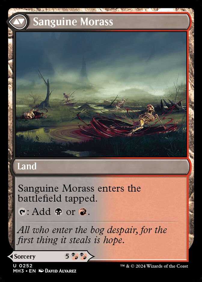 Bloodsoaked Insight // Sanguine Morass