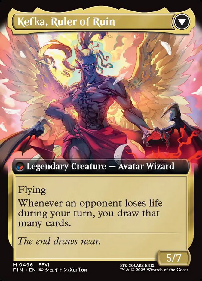 Kefka, Court Mage // Kefka, Ruler of Ruin
