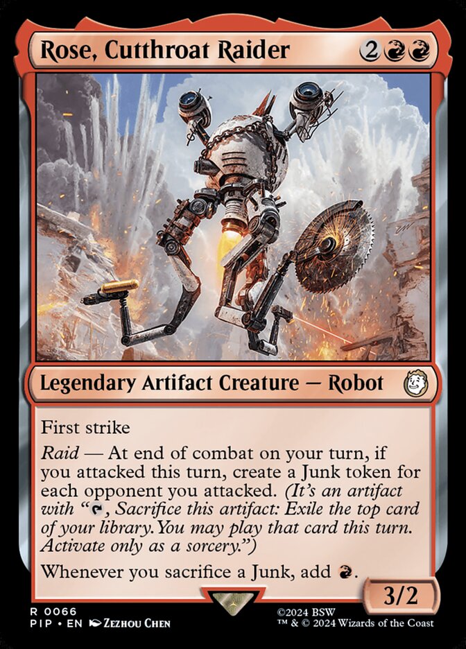 Rose, Cutthroat Raider