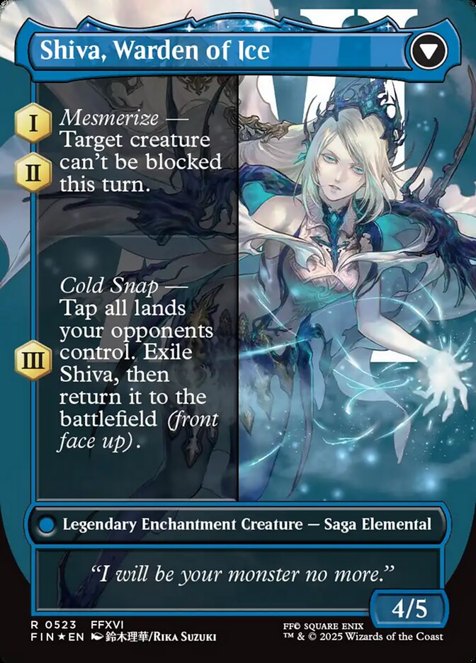 Jill, Shiva's Dominant // Shiva, Warden of Ice